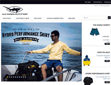 Tablet Screenshot of oldharboroutfitters.com